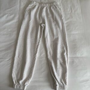 Brandy Melville Light grey Sweatpants.